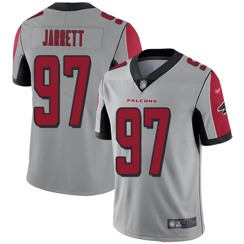 Atlanta Falcons Limited Silver Men Grady Jarrett Jersey NFL Football #97 Inverted Legend->atlanta falcons->NFL Jersey